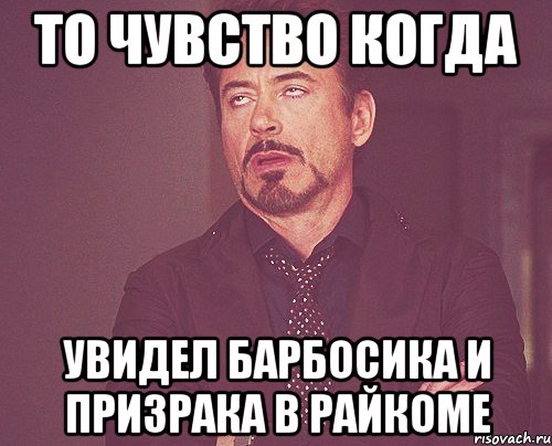 то чувство когда увидел барбосика и призрака в райкоме, Мем твое выражение лица