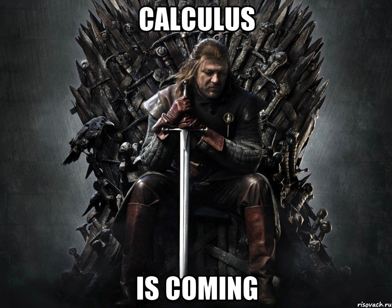 CALCULUS IS COMING
