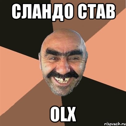 СЛАНДО СТАВ OLX, Мем Я твой дом труба шатал