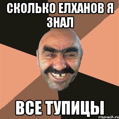 сколько елханов я знал все тупицы, Мем Я твой дом труба шатал