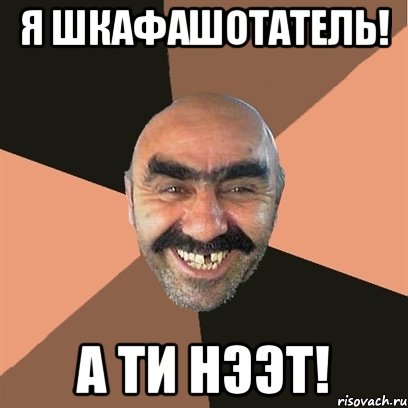 Я шкафашотатель! а ти нээт!, Мем Я твой дом труба шатал