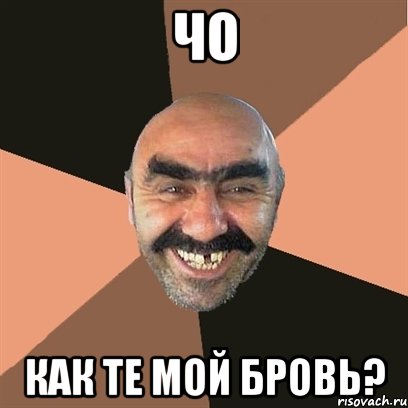 Чо как те мой бровь?, Мем Я твой дом труба шатал