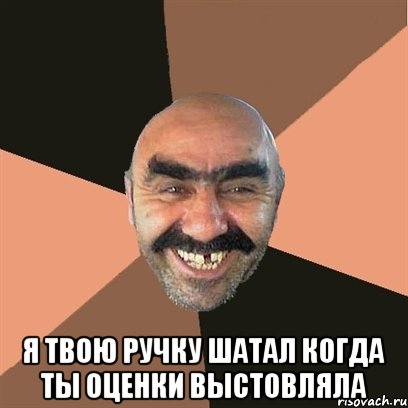  я твою ручку шатал когда ты оценки выстовляла, Мем Я твой дом труба шатал