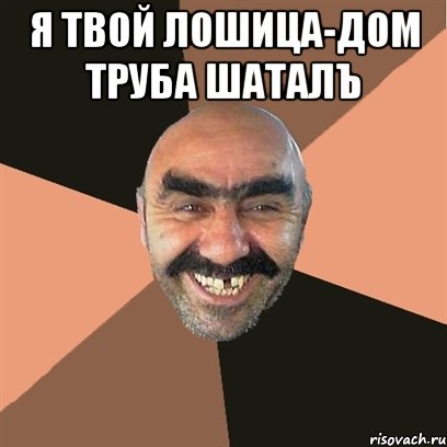 Я твой лошица-дом труба шаталъ , Мем Я твой дом труба шатал