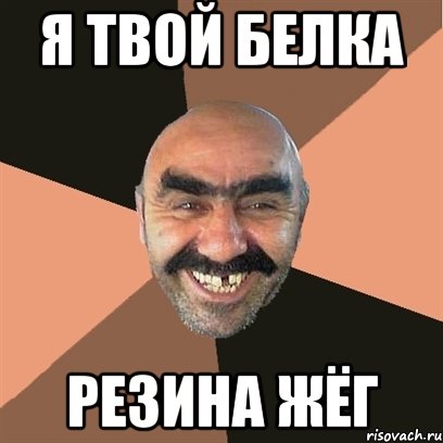 Я ТВОЙ БЕЛКА РЕЗИНА ЖЁГ, Мем Я твой дом труба шатал