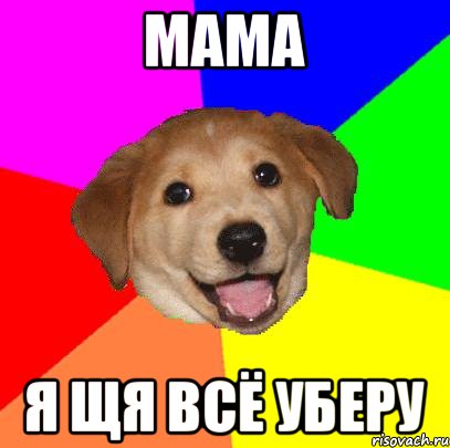 мама я щя всё уберу, Мем Advice Dog