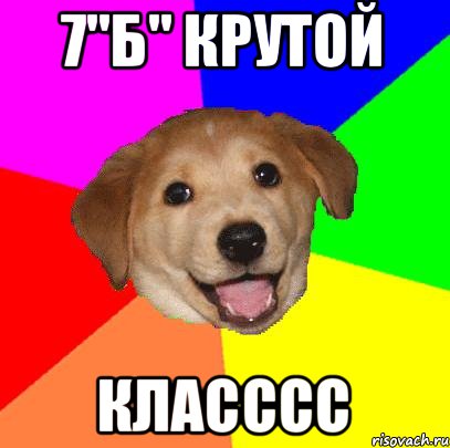 7"Б" крутой КЛАСССС, Мем Advice Dog