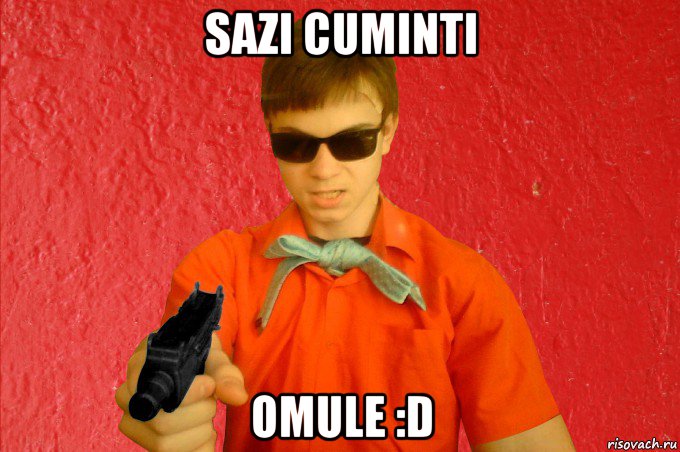 sazi cuminti omule :d, Мем БАНДИТ