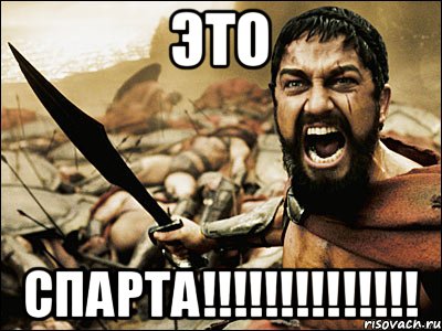 это СПАРТА!!!!!!!!!!!!!!, Мем Это Спарта