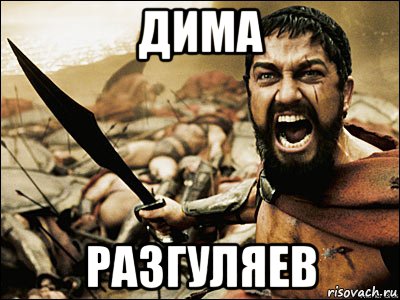 ДИМА РАЗГУЛЯЕВ, Мем Это Спарта