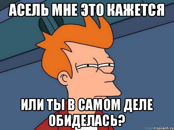 Асель мне это кажется или ты в самом деле обиделась?, Мем  Фрай (мне кажется или)