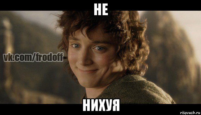 не нихуя, Мем  Фродо