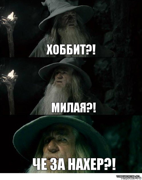 Хоббит?! Милая?! Че за нахер?!, Комикс Гендальф заблудился