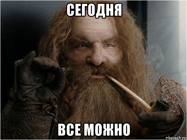 сегодня все можно