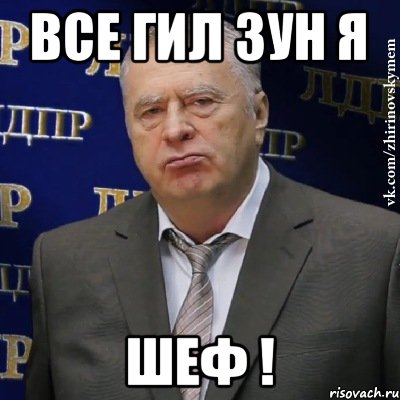 Все гил зун я Шеф !