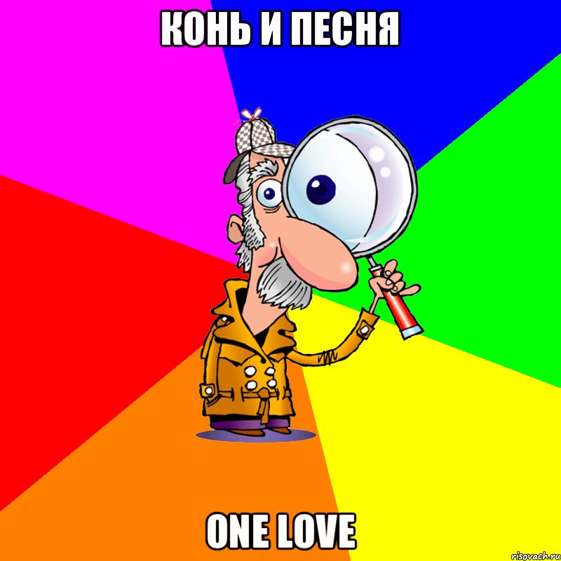 Конь и песня ONE LOVE