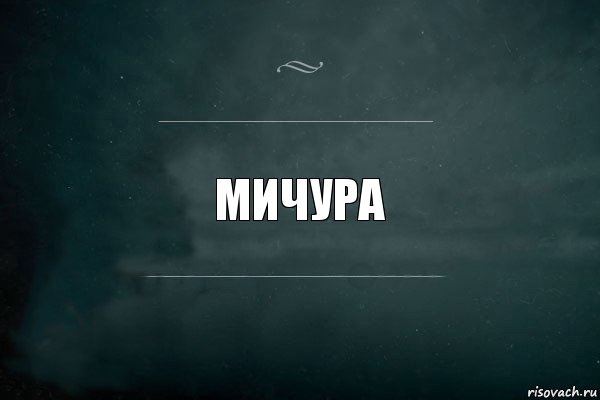 Мичура, Комикс Игра Слов