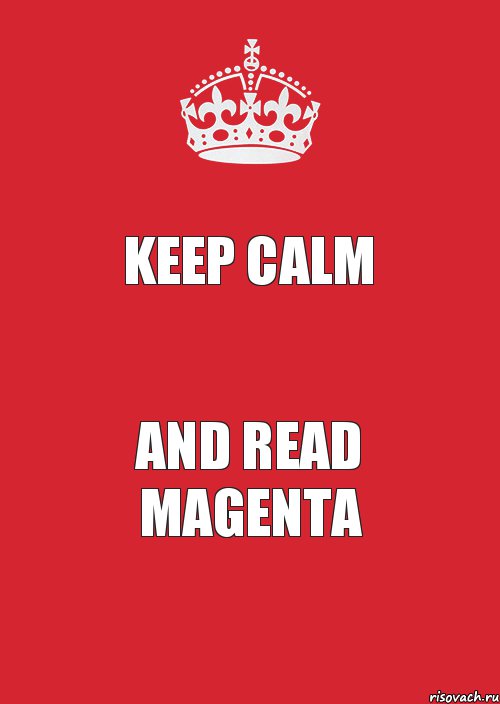 Keep calm and read MAGENTA, Комикс Keep Calm 3