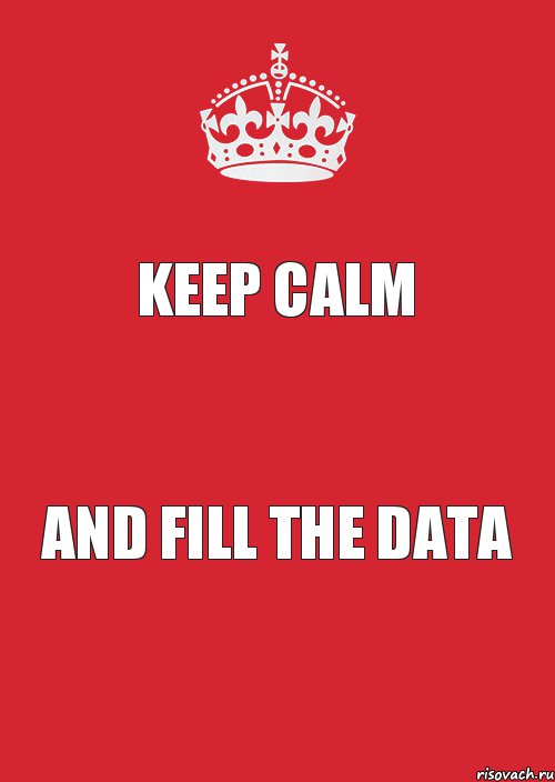 Keep calm and fill the data, Комикс Keep Calm 3