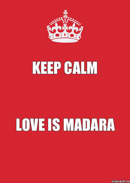 Keep Calm Love is Madara, Комикс Keep Calm 3