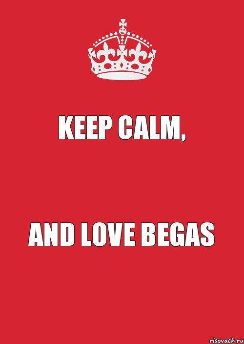 Keep Calm, And Love Begas, Комикс Keep Calm 3