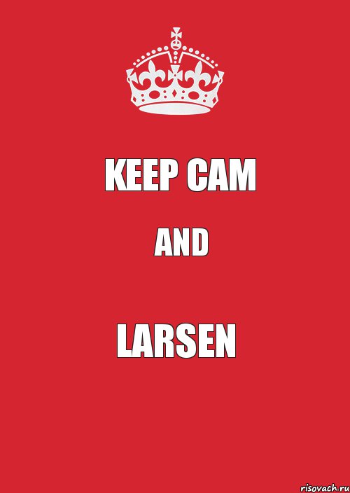 Keep cam And LarSen, Комикс Keep Calm 3