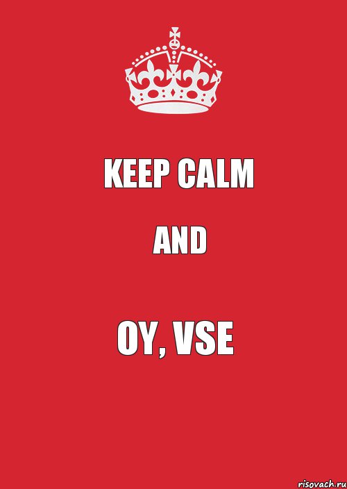 keep calm and oy, vse, Комикс Keep Calm 3