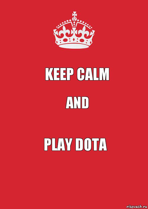 Keep calm and play dota, Комикс Keep Calm 3