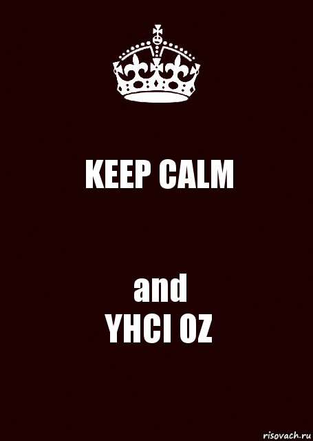 KEEP CALM and
YHCI OZ, Комикс keep calm