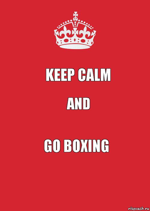 Keep calm and go boxing, Комикс Keep Calm 3