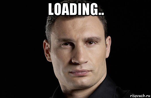 loading.. , Мем Кличко