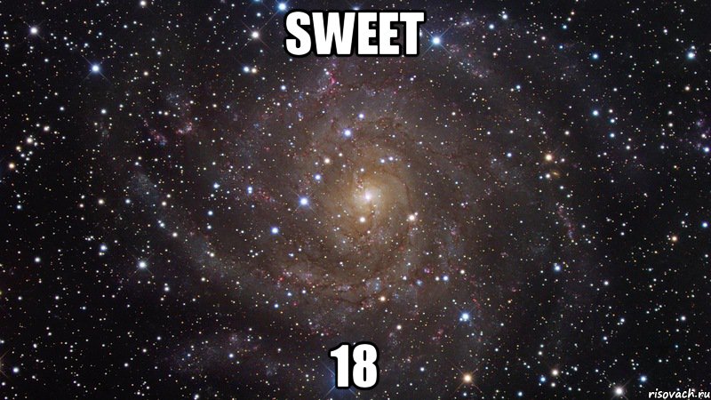 SWEET 18, Мем  Космос (офигенно)