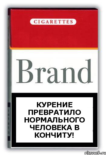 Курение превратило Нормального человека В кончиту!, Комикс Минздрав