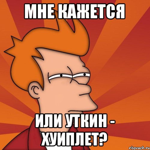 мне кажется или уткин - хуиплет?, Мем Мне кажется или (Фрай Футурама)