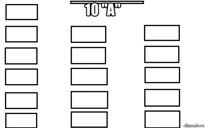 10 "a" , Мем  Мой класс