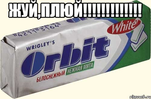 Жуй,плюй!!!!!!!!!!!!! , Мем орбит