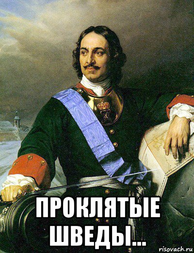  проклятые шведы...