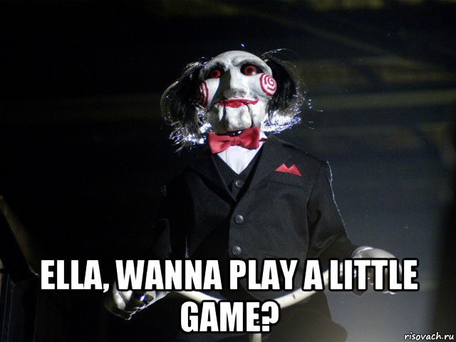 Wanna Play A Little Game