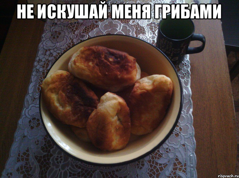 не искушай меня грибами 