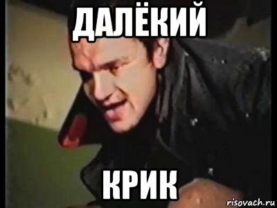 далёкий крик