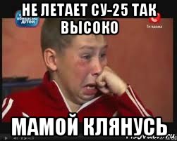 не летает су-25 так высоко мамой клянусь, Мем  Сашок Фокин