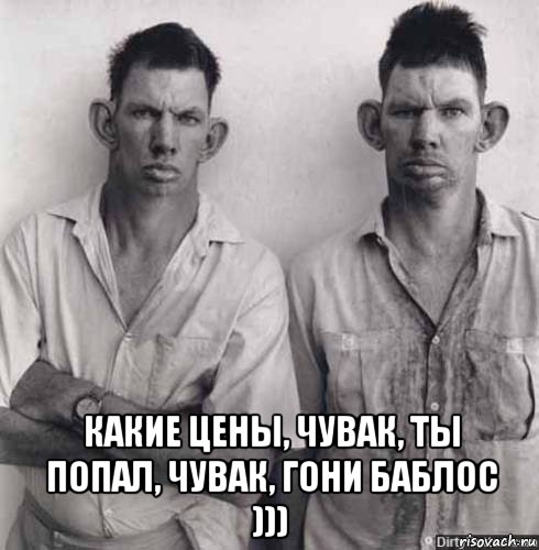  какие цены, чувак, ты попал, чувак, гони баблос ))), Мем sdfsdfsdf