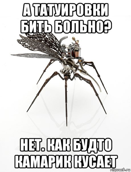 Где не так больно бить тату Где не так больно бить тату