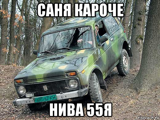 саня кароче нива 55я