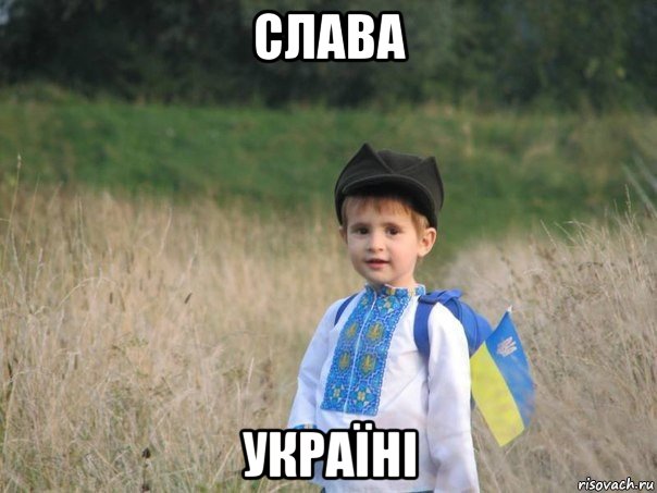 слава україні, Мем Украина - Единая