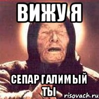 Вижу я Сепар галимый ты