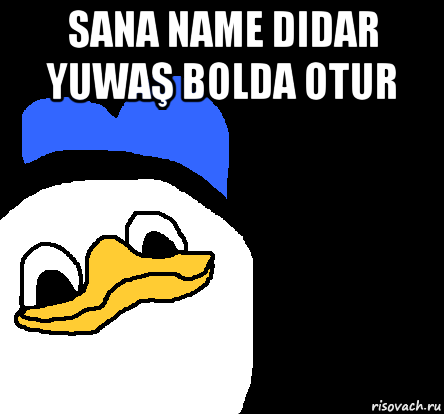 sana name didar yuwaş bolda otur , Мем ВСЕ ОЧЕНЬ ПЛОХО