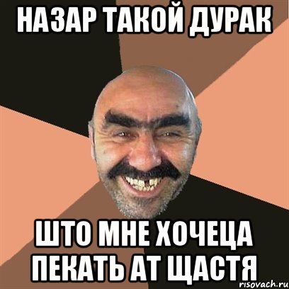 назар такой дурак што мне хочеца пекать ат щастя, Мем Я твой дом труба шатал