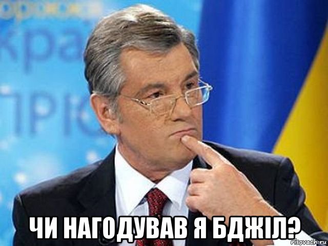  чи нагодував я бджіл?, Мем ющ