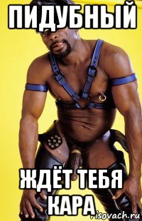 пидубный ждёт тебя кара